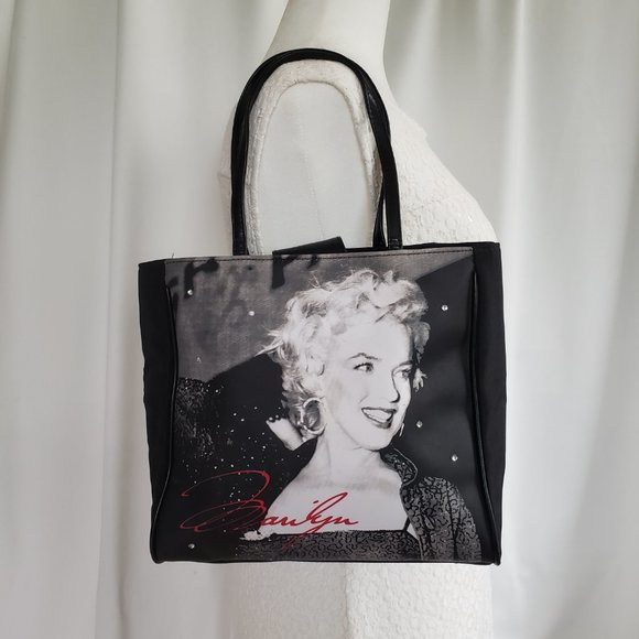 20th CENTURY FOX Marilyn Monroe rhinestone studded handbag purse. - Picture 5 of 11